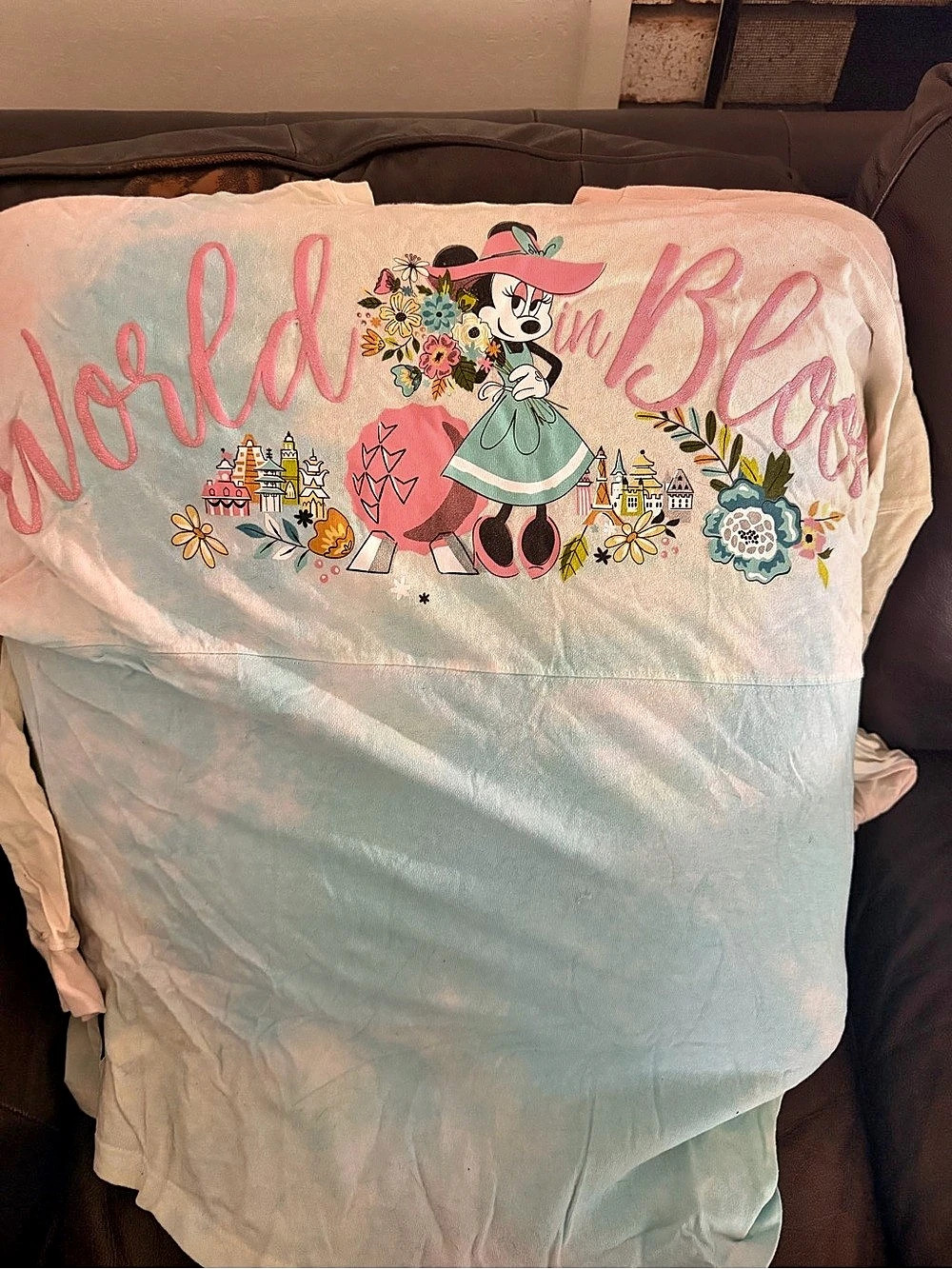 Disney Minnie Mouse Flower
Garden Festival Spirit Jersey M Tie
Dye